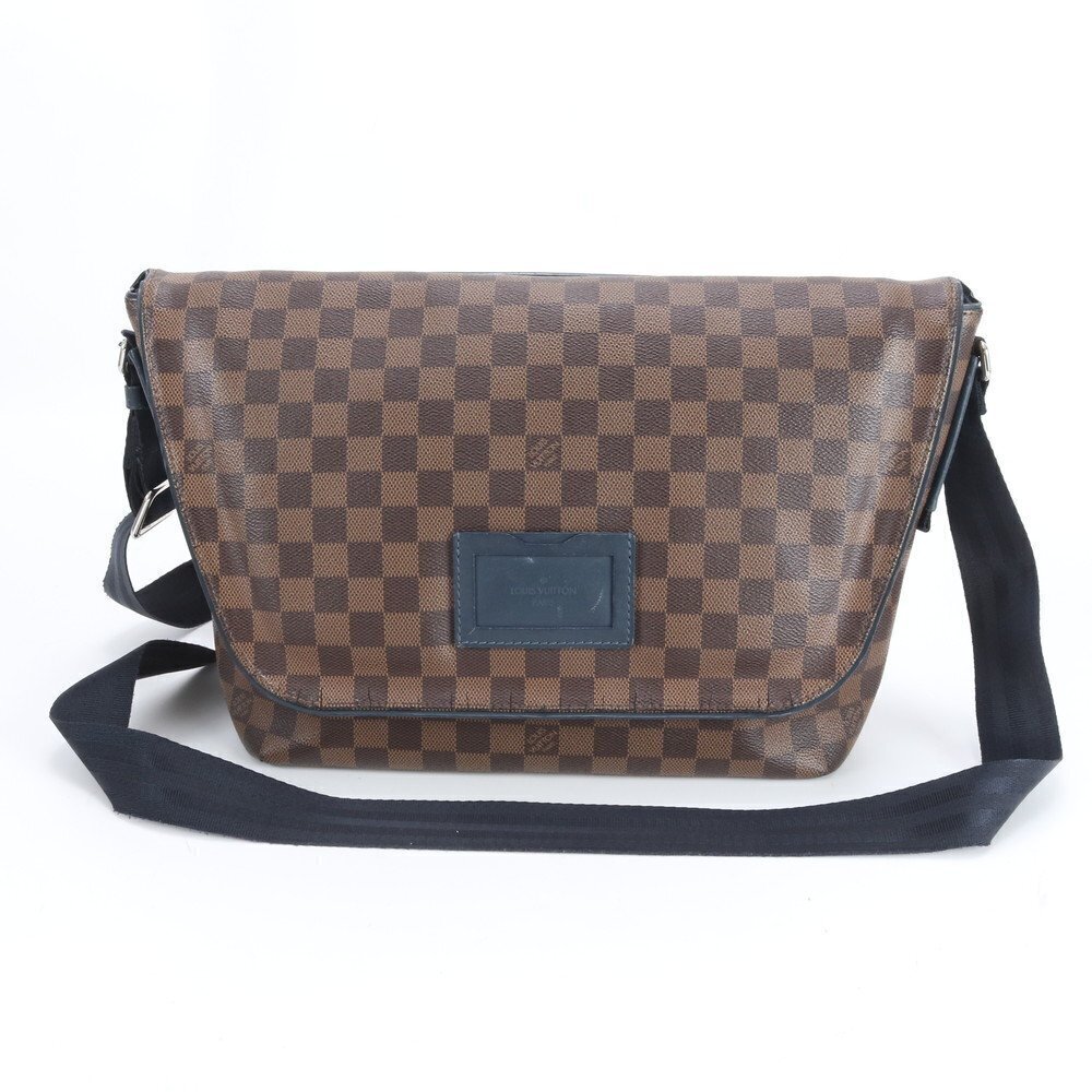 Louis Vuitton Leather Bag Damier Sprinter Business Crossbody Messenger Brown